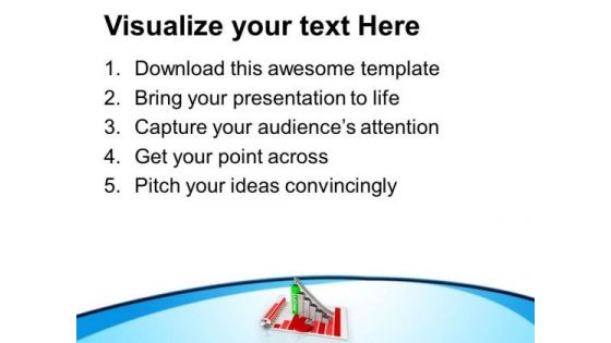 Business Growth Graph And Statistical Chart PowerPoint Templates Ppt Backgrounds For Slides 0413