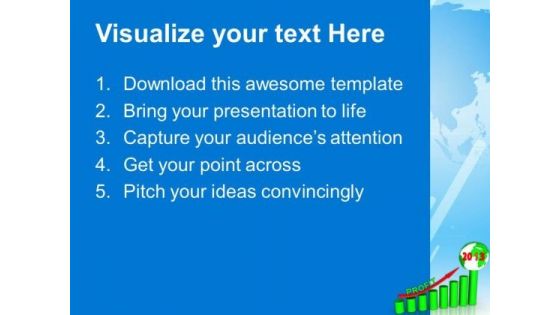 Business Growth New Year Concept PowerPoint Templates Ppt Backgrounds For Slides 1112