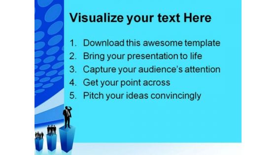 Business Growth People PowerPoint Templates And PowerPoint Backgrounds 0411