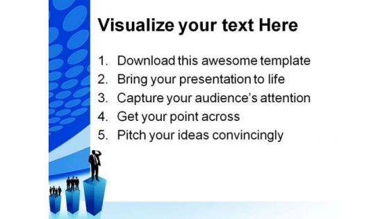 Business Growth People PowerPoint Themes And PowerPoint Slides 0411