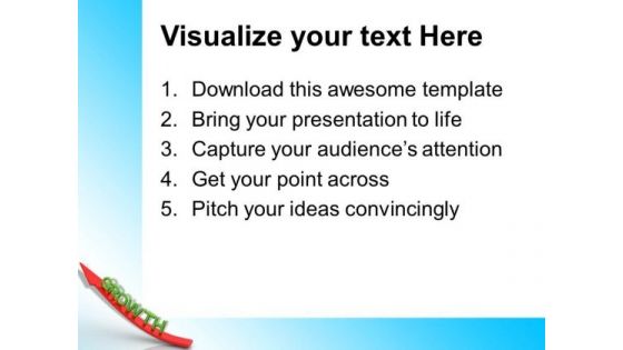 Business Growth PowerPoint Templates And PowerPoint Themes 1012