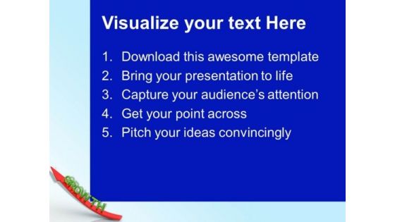 Business Growth PowerPoint Templates And PowerPoint Themes 1012
