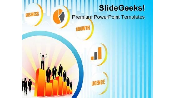 Business Growth Success PowerPoint Templates And PowerPoint Backgrounds 0711