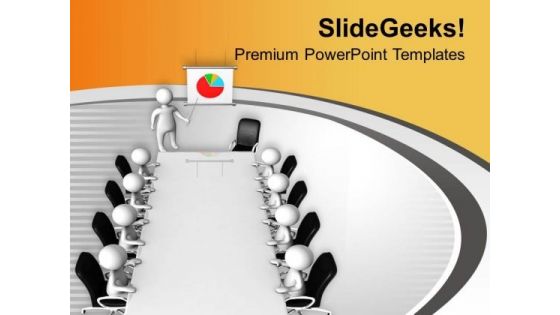 Business Growth With Review Meeting PowerPoint Templates Ppt Backgrounds For Slides 0613