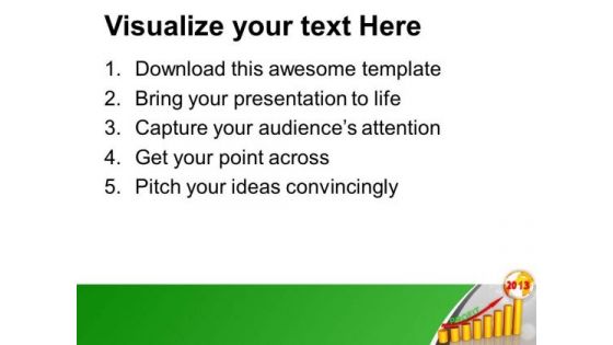Business Growth Year 2013 PowerPoint Templates Ppt Backgrounds For Slides 0113