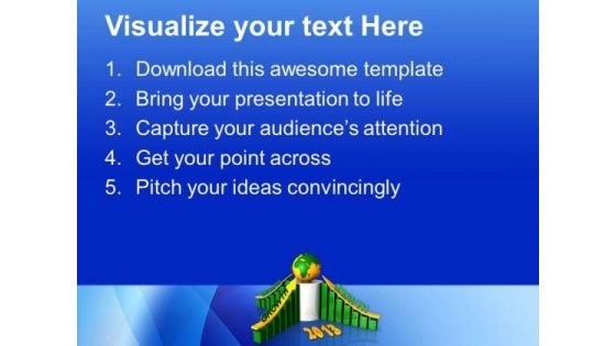 Business Growth Year Global Success PowerPoint Templates Ppt Backgrounds For Slides 1212