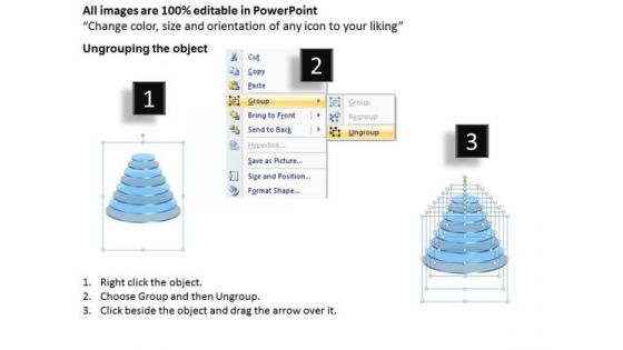 Business Hierarchy Process 8 Stages Template Plan PowerPoint Slides
