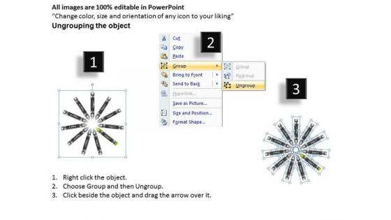 Business Intelligence Architecture Diagram Process Development PowerPoint Template