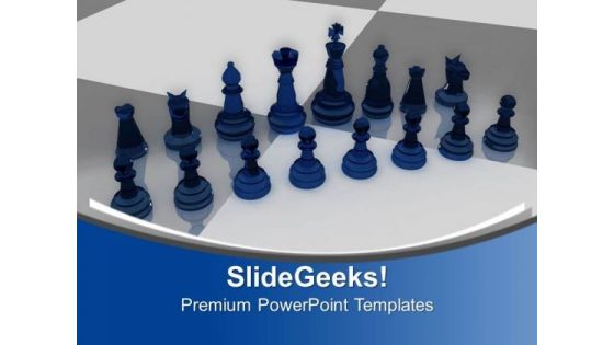 Business Is Like Playing Chess PowerPoint Templates Ppt Backgrounds For Slides 0713