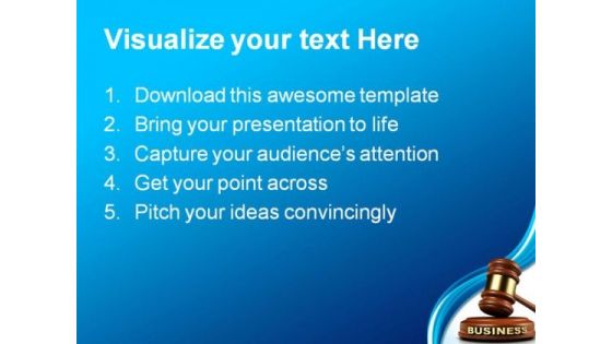 Business Law PowerPoint Themes And PowerPoint Slides 0811