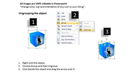 Business Leaders Building Blocks PowerPoint Templates