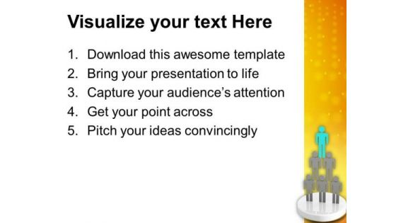 Business Leadership Concept Success PowerPoint Templates Ppt Backgrounds For Slides 1212