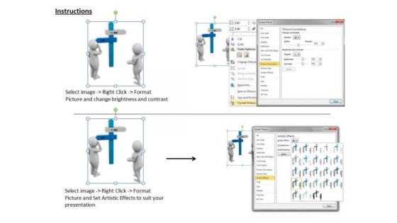 Business Level Strategy 3d Man Confused To Say Yes Or No Character Modeling