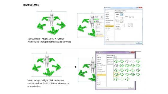 Business Level Strategy Definition 3d Man Showing Confusion And Decision Basic Concepts