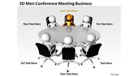 Business Logic Diagram Conference Meeting PowerPoint Templates Ppt Backgrounds For Slides