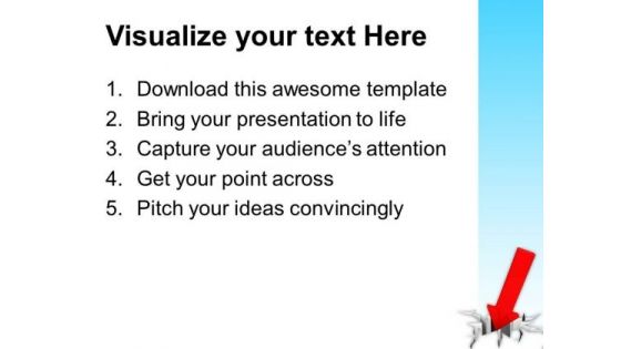 Business Loss Concept PowerPoint Templates And PowerPoint Themes 1012