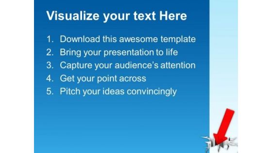 Business Loss Concept PowerPoint Templates And PowerPoint Themes 1012