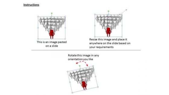 Business Management Strategy 3d Illustration Of Lead The Team Basic Concepts