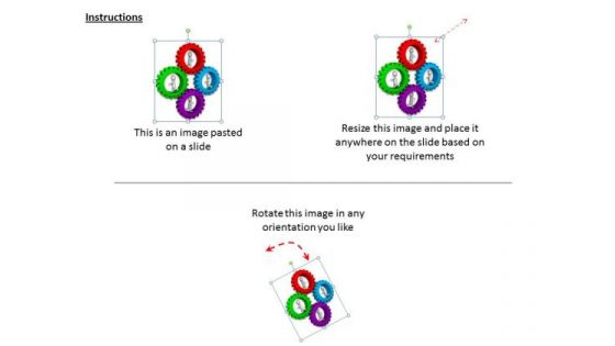 Business Management Strategy 3d Person Running Inside The Gears Character