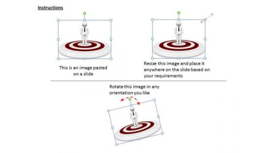 Business Management Strategy Select The Targets 3d Character Modeling