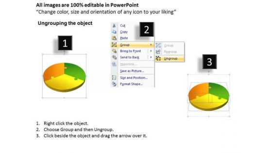 Business Marketing PowerPoint Templates Business 3d Jigsaw Circular Pie Chart Ppt Slides