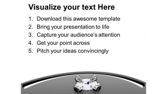 Business Meetings For Result Discussion PowerPoint Templates Ppt Backgrounds For Slides 0613