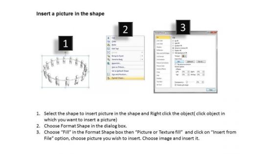 Business Model Diagram 3d Men Circle PowerPoint Templates Ppt Backgrounds For Slides