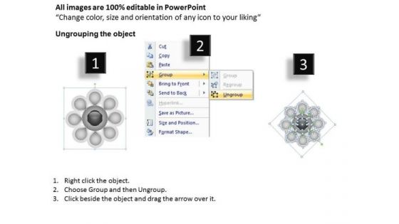 Business Model Diagram Examples PowerPoint Templates Steps Hub And Spoke Ppt