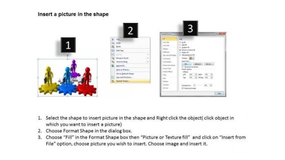 Business Network Diagram Wheel On White Change Background PowerPoint Teamwork Templates