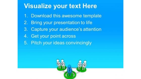 Business Network PowerPoint Templates Ppt Backgrounds For Slides 0813