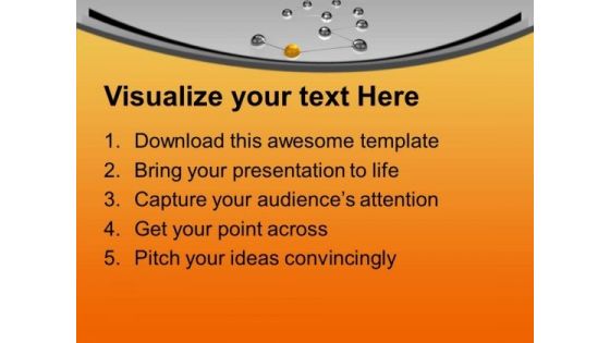 Business Networking For Growth PowerPoint Templates Ppt Backgrounds For Slides 0513