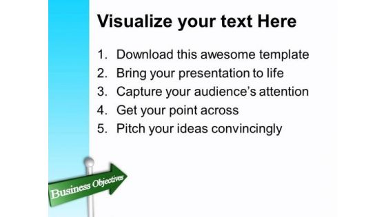 Business Objectives Metaphor PowerPoint Templates And PowerPoint Themes 0812
