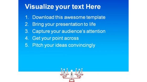 Business Organization Leadership PowerPoint Themes And PowerPoint Slides 0711