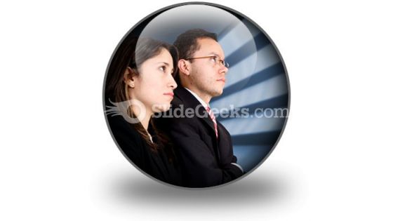 Business Partners PowerPoint Icon C