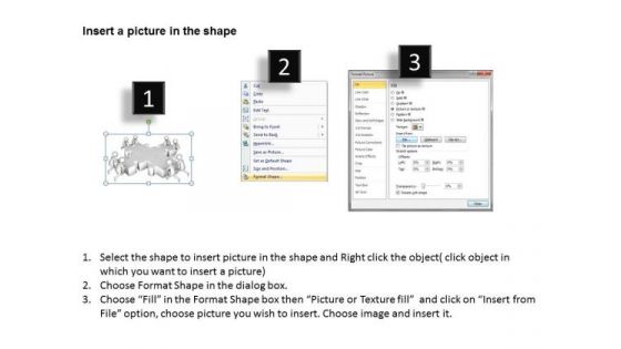 Business People Clip Art 3d Man With Puzzles PowerPoint Slides