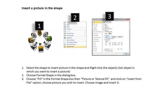 Business People Clip Art Conference With Discussion PowerPoint Templates Ppt Backgrounds For Slides