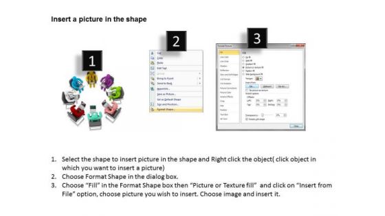 Business People Clip Art Conference With Diversity PowerPoint Templates Ppt Backgrounds For Slides