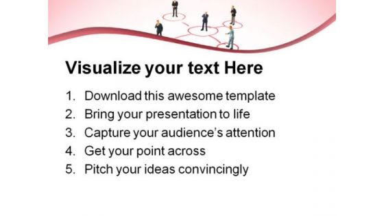 Business People Communication PowerPoint Themes And PowerPoint Slides 0811