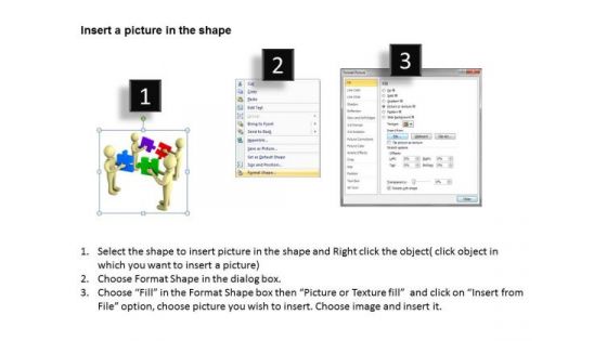 Business People Effort To Find Solution Puzzle PowerPoint Templates Ppt Backgrounds Slides