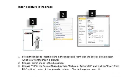 Business People Images 3d Man And This Way That PowerPoint Slides