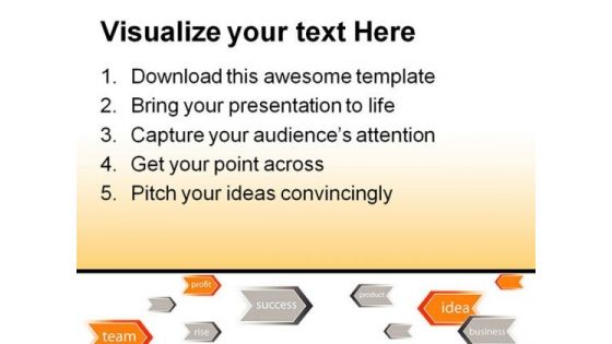 Business People PowerPoint Template 0510