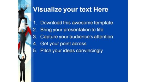 Business People Success PowerPoint Templates And PowerPoint Backgrounds 0811