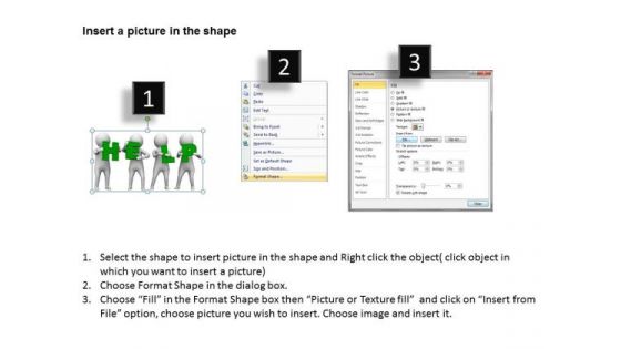 Business People Walking 3d Men With Help Team Work PowerPoint Templates