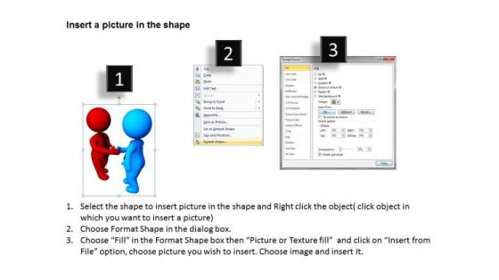 Business Persons 3d Men Deal PowerPoint Theme Slides