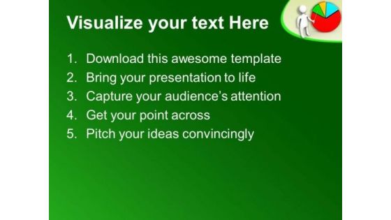 Business Pie Chart With Market Analysis PowerPoint Templates Ppt Backgrounds For Slides 0613