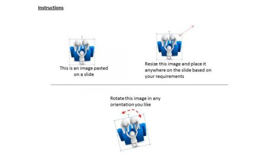 Business Plan And Strategy 3d Man Taking Help For Moving Up Concept Statement