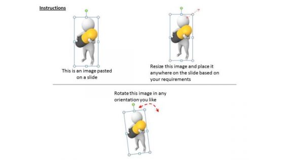 Business Plan And Strategy 3d Man Taking Pill Concept Statement