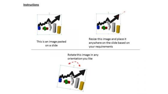 Business Plan And Strategy 3d Man Try To Make Balance Adaptable Concepts