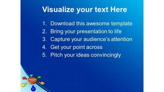 Business Plan Diagram Management Theme PowerPoint Templates Ppt Backgrounds For Slides 0413