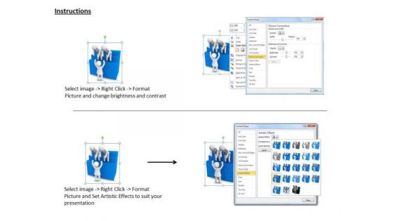 Business Plan Strategy 3d Men Giving Help To Climb Up Concept